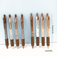 Good Looking Coffee Gel Pen Soft Grip School Office Supplies