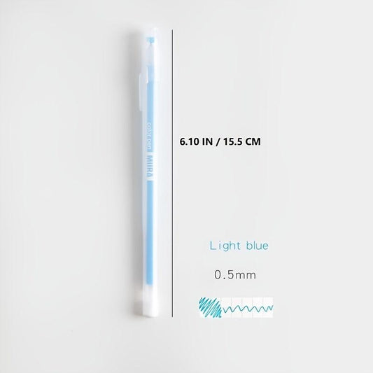 12-Color Gel Pens Set Fine Point 0.5mm for Office School