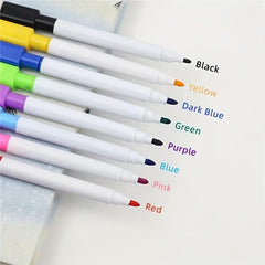8 Colors Magnetic Dry Erase Markers for Whiteboard, Calendar - Office Supplies