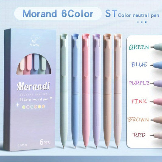 Morandi Pen Student High value Quick drying Hand Account Marker Pen
