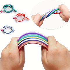 15pcs Bend Pencils Soft Pencil Learning Gift Giveaways Party Bag Filler