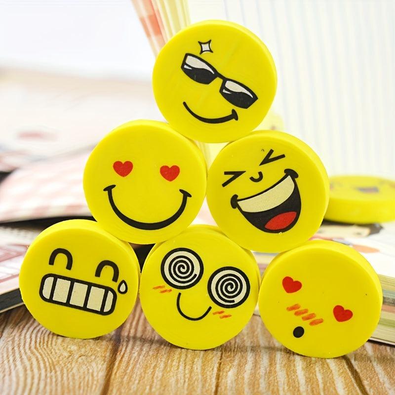 20pcs Creative Eraser Stationery Card Students Learning Supplies Eraser
