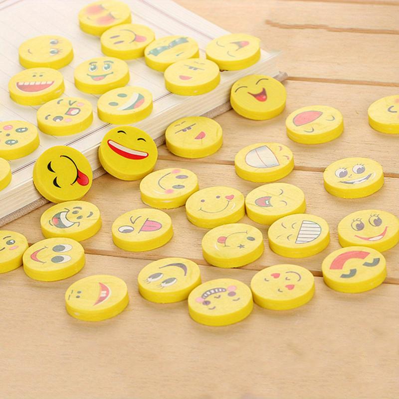 20pcs Creative Eraser Stationery Card Students Learning Supplies Eraser