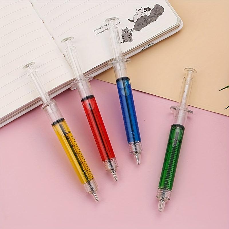 10pcs Needle Cartridge Ballpoint Pen 0.7MM Gel Pen