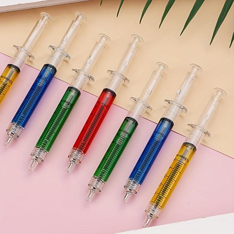 10pcs Needle Cartridge Ballpoint Pen 0.7MM Gel Pen