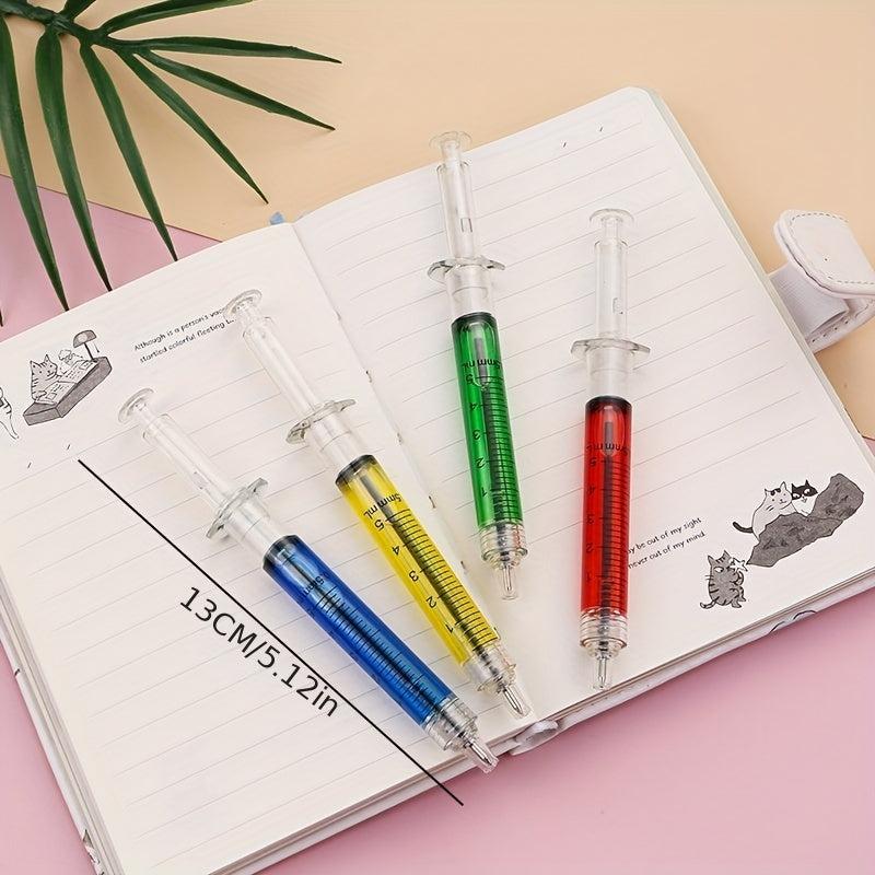 10pcs Needle Cartridge Ballpoint Pen 0.7MM Gel Pen