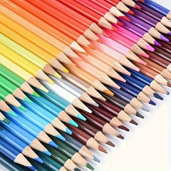 72 48 24 Oily Pencil Set With Rubber And Sharpener