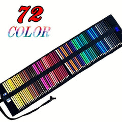 72 48 24 Oily Pencil Set With Rubber And Sharpener