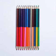 Triangle Rod 12pcs 24 Colors Student Stationery