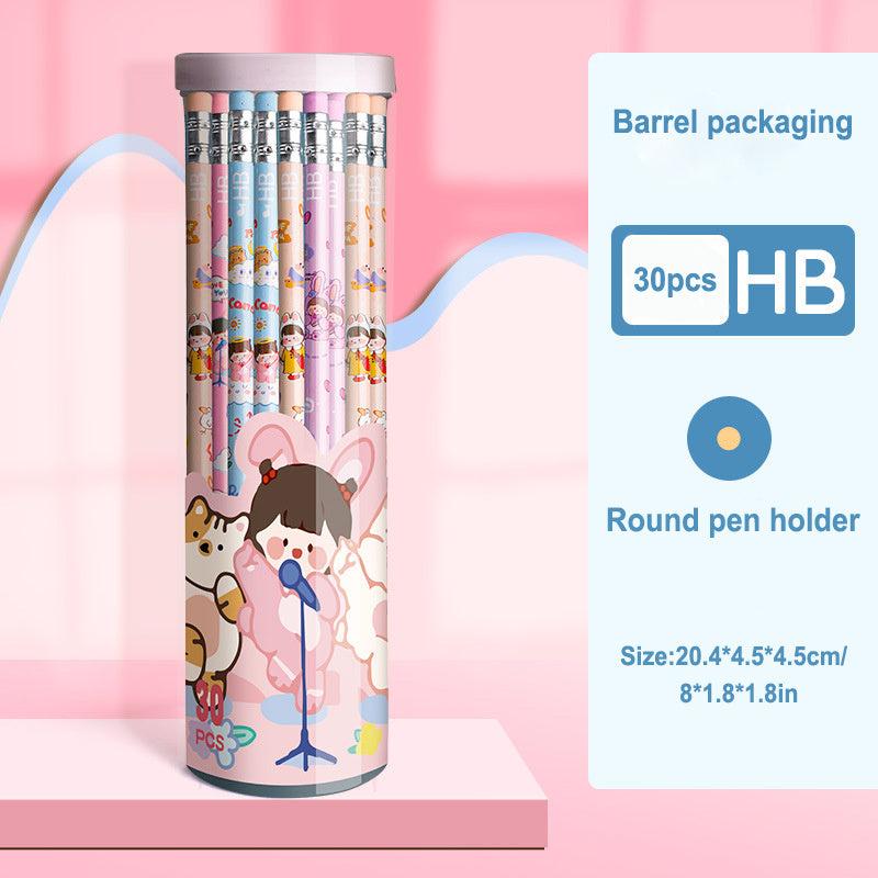 Elementary School Writing Pencil with Cartridge 30-50pcs