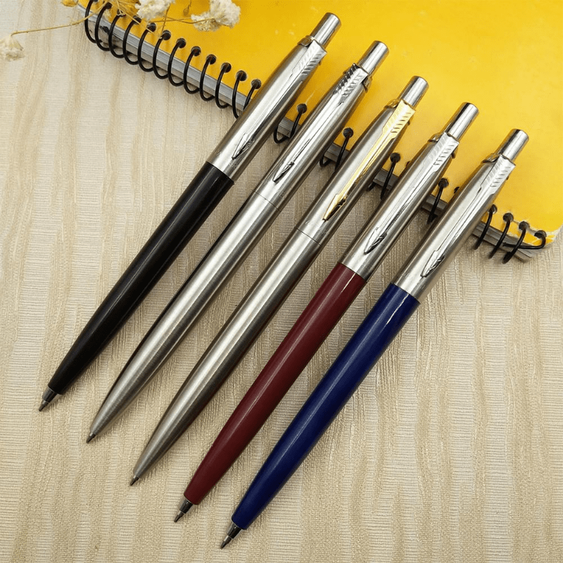 Retractable Metal Pen Automatic Gift Pen Ink Ballpoint Pen Rechargeable