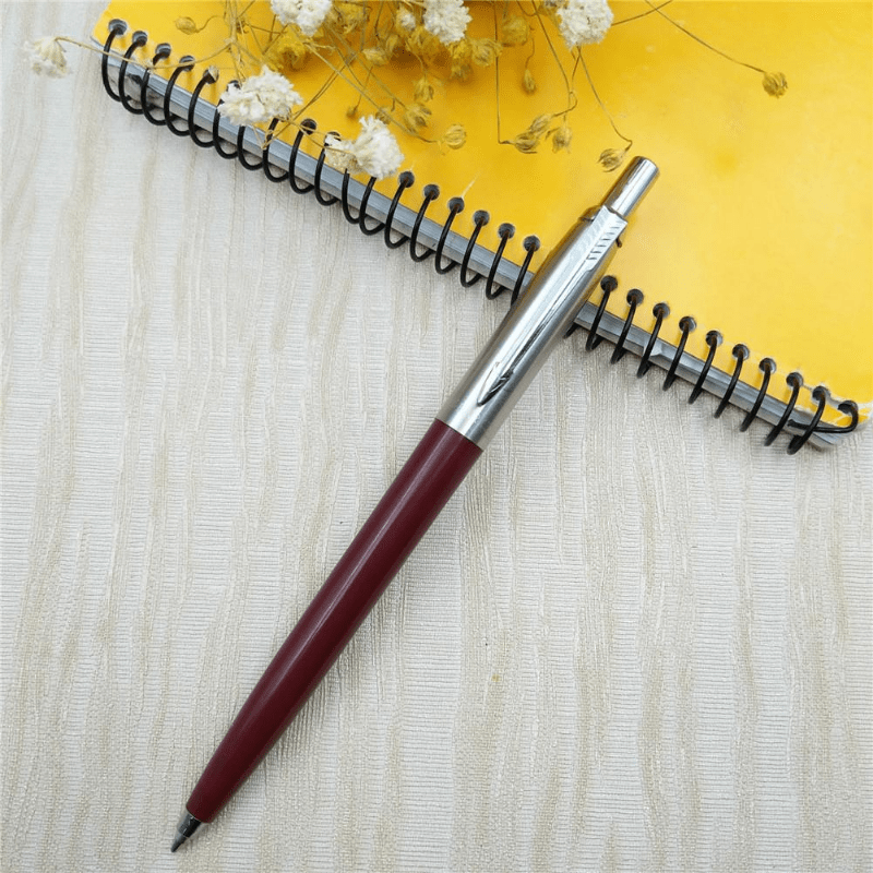 Retractable Metal Pen Automatic Gift Pen Ink Ballpoint Pen Rechargeable