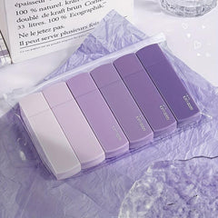 6 Pack Correction Tape Macaron Pink Purple Green for School Office H