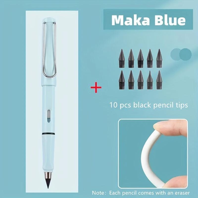 12pcs Macaron Colors Eternity Pencil 0.5mm Metal Pen