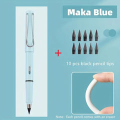 12pcs Macaron Colors Eternity Pencil 0.5mm Metal Pen