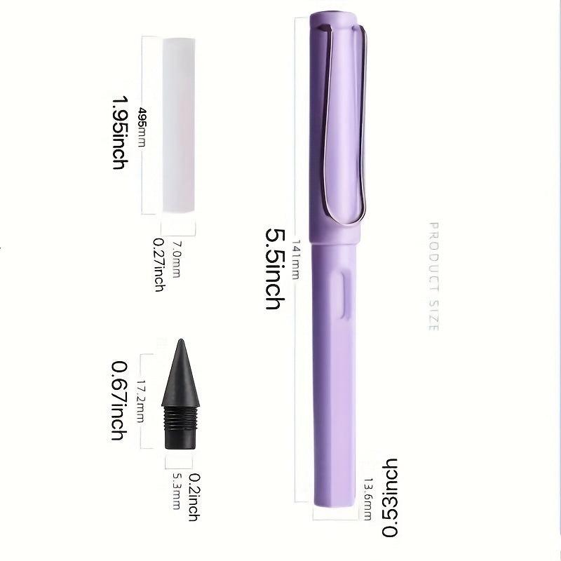 12pcs Macaron Colors Eternity Pencil 0.5mm Metal Pen
