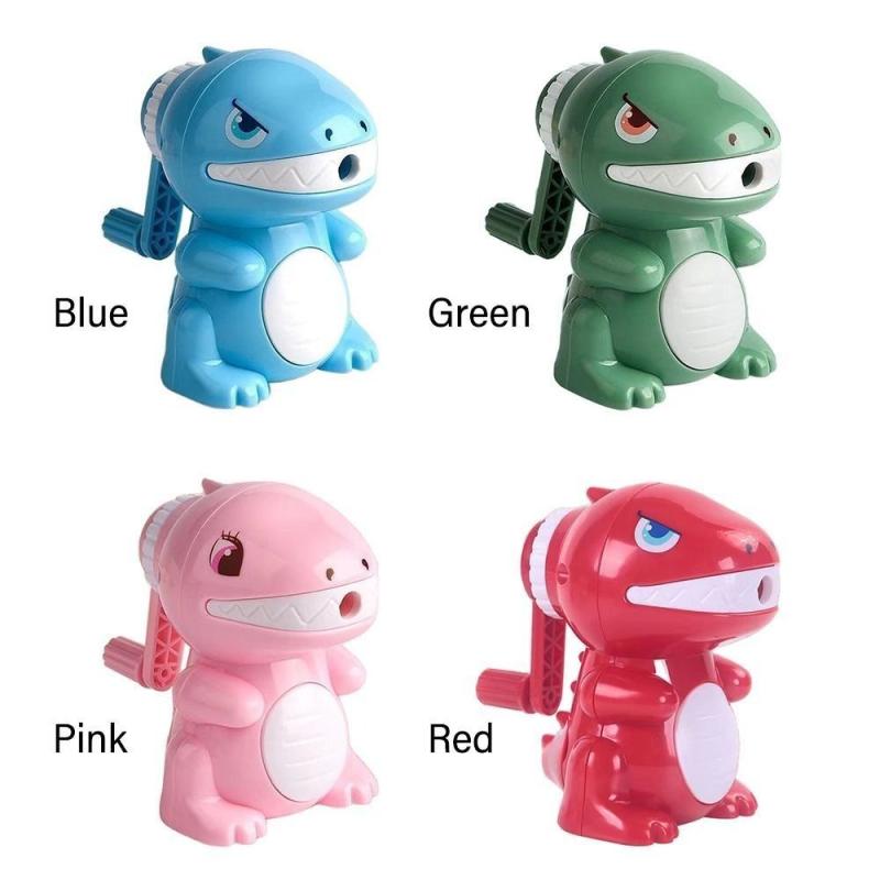 Dinosaur Mechanical Pencil Sharpener Hand Crank Lead Creative Cartoon Stationery