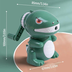 Dinosaur Mechanical Pencil Sharpener Hand Crank Lead Creative Cartoon Stationery