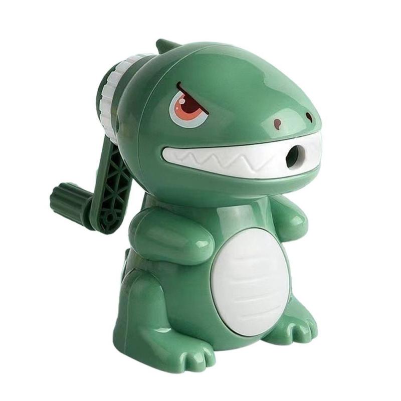 Dinosaur Mechanical Pencil Sharpener Hand Crank Lead Creative Cartoon Stationery