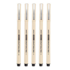 5 Pcs Needle Drafting Pen Set Fine Liner Drawing Sketch Cartoon Painting