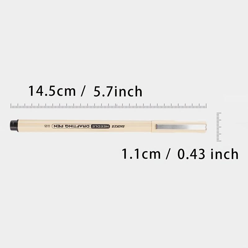 5 Pcs Needle Drafting Pen Set Fine Liner Drawing Sketch Cartoon Painting