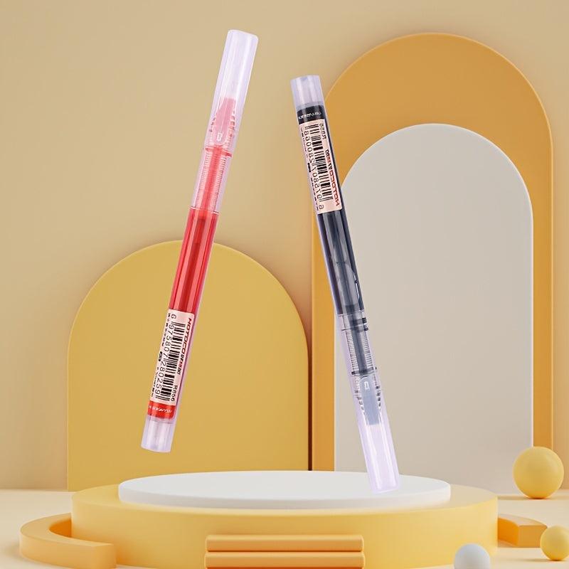 6 Pack 0.5mm Gel Pens for Students & Office Use