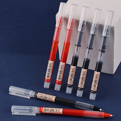 6 Pack 0.5mm Gel Pens for Students & Office Use