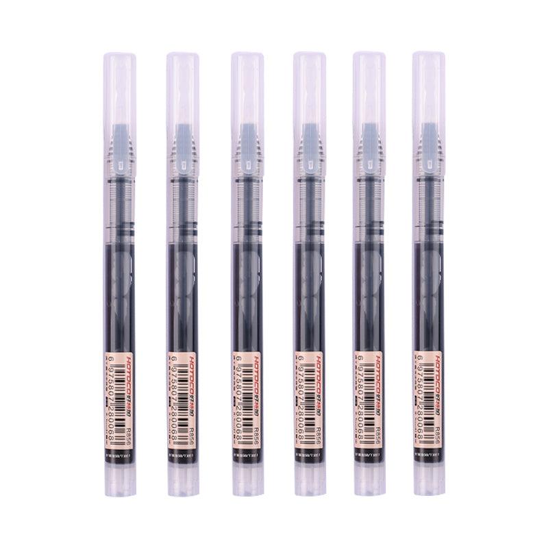 6 Pack 0.5mm Gel Pens for Students & Office Use