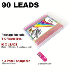 Colored Lead Pencils 2.0mm 10 Unique Colored Pencils Set