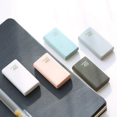 2 Colorful Fun Erasers - Choose Your Favorite