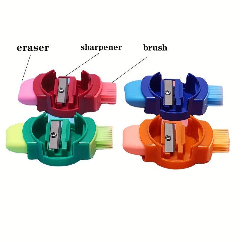 Watch Shape Pencil Sharpener 3 in 1 Student Stationery