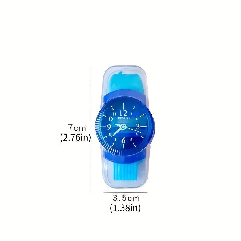 Watch Shape Pencil Sharpener 3 in 1 Student Stationery