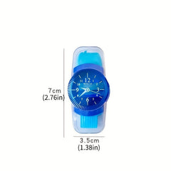 Watch Shape Pencil Sharpener 3 in 1 Student Stationery