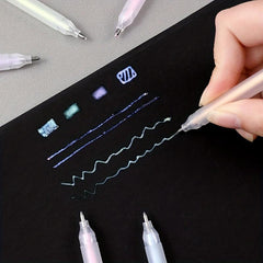 6pcs Frosted Rod Dot Glue Pen Quick Drying Precision Dispensing Pen