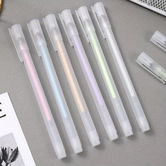 6pcs Frosted Rod Dot Glue Pen Quick Drying Precision Dispensing Pen