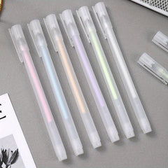 6pcs Frosted Rod Dot Glue Pen Quick Drying Precision Dispensing Pen