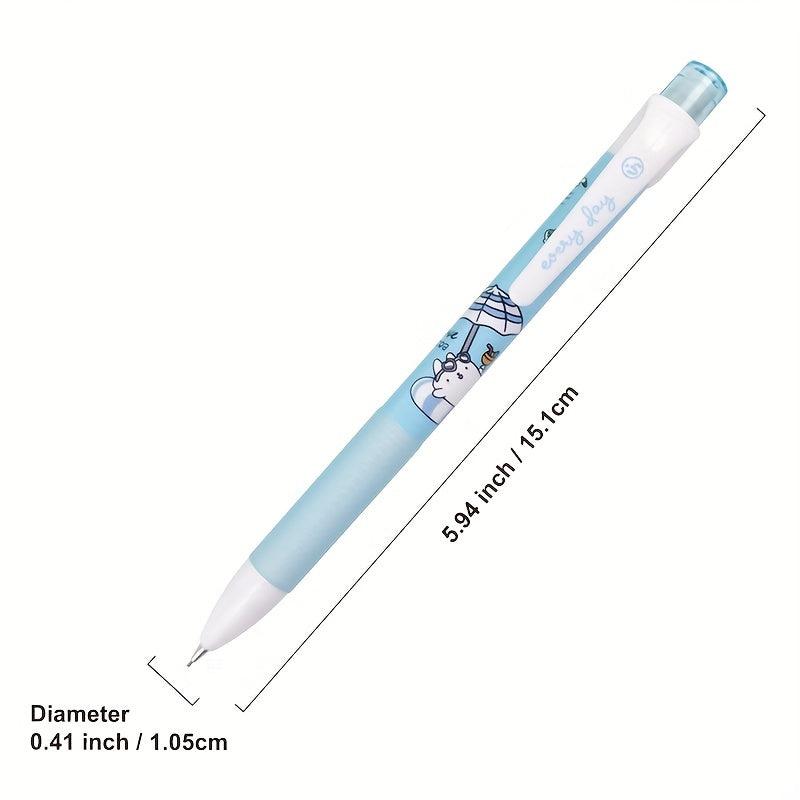 4pcs Mechanical Pencil 0.5 0.7 Student Stationery Supplies