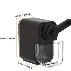 Manual Pencil Sharpener w/ Strong Helical Blade for Students Classroom Home