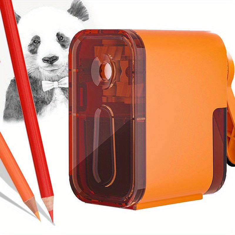 Manual Pencil Sharpener w/ Strong Helical Blade for Students Classroom Home