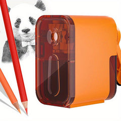 Manual Pencil Sharpener w/ Strong Helical Blade for Students Classroom Home