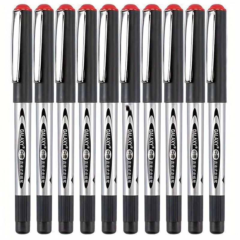 Shuttle Art Roller Ball Pens 10 Pack 0.5mm Fine Point
