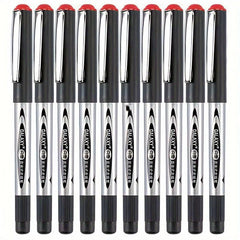Shuttle Art Roller Ball Pens 10 Pack 0.5mm Fine Point