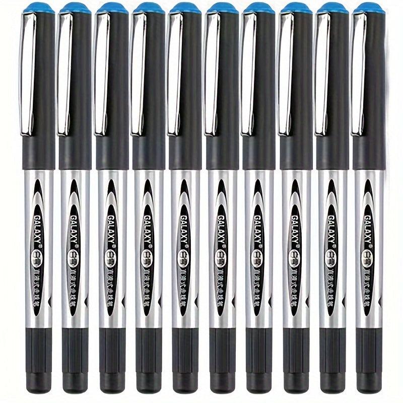 Shuttle Art Roller Ball Pens 10 Pack 0.5mm Fine Point