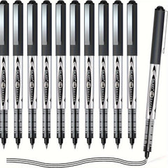 Shuttle Art Roller Ball Pens 10 Pack 0.5mm Fine Point