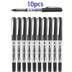 Shuttle Art Roller Ball Pens 10 Pack 0.5mm Fine Point
