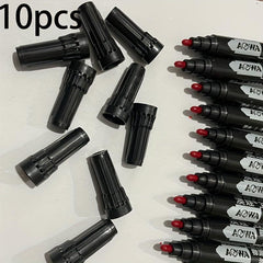 10pcs Waterproof Marker Pen 2mm for Paper Steel Glass