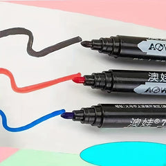 10pcs Waterproof Marker Pen 2mm for Paper Steel Glass
