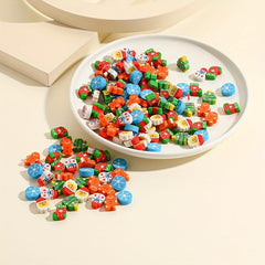 100pcs Christmas Cartoon Eraser Set - Student Prize Stationery