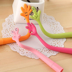 5pcs Cartoon Gesture Ballpoint Pens for Stationery