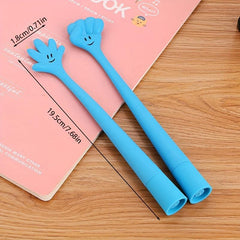 5pcs Cartoon Gesture Ballpoint Pens for Stationery